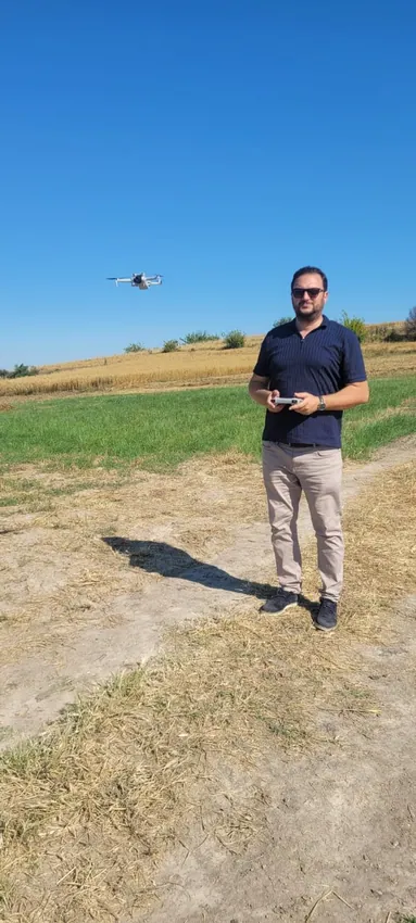 Drone ile saha çekimi